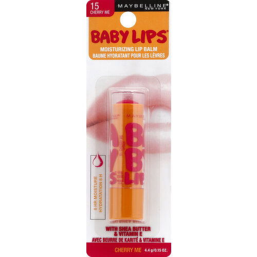 maybelline Lip Balm, Moisturizing, Cherry Me 15