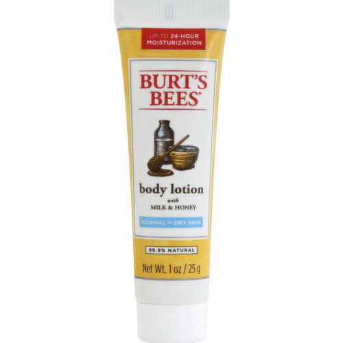 Burt's Bees Body Lotion, Milk & Honey, Normal to Dry Skin