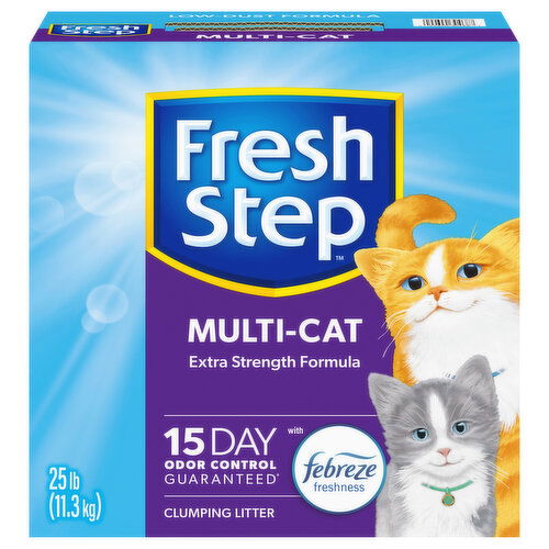 Fresh Step Clumping Litter, Multi-Cat