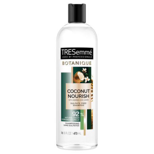 TRESemme Shampoo, Sulfate Free, Coconut Nourish with Jasmine