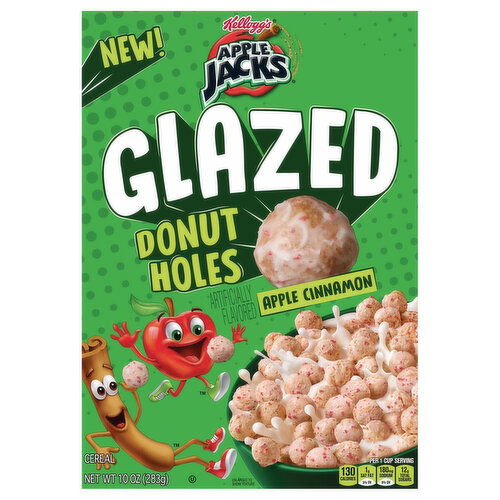 Apple Jacks Donut Holes Apple Cinnamon Cereal - 10 Ounce