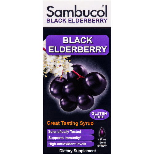 Sambucol Black Elderberry, Syrup