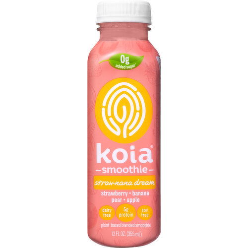 Koia Fruit Smoothie, Strawnana Dream