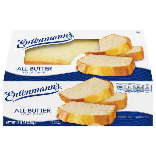 Entenmann's Loaf Cake, All Butter