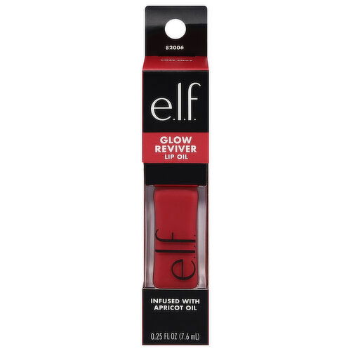 e.l.f. Lip Oil, Rose Envy, Glow Reviver