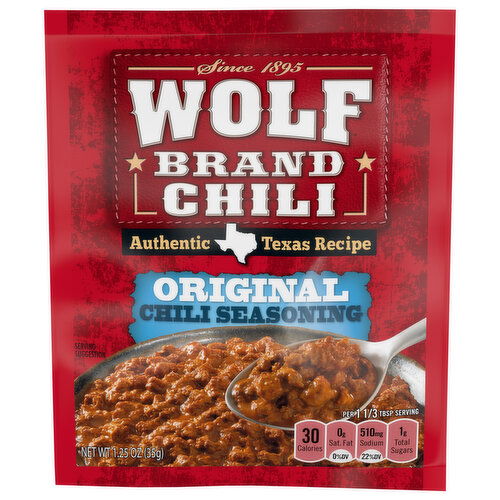 Wolf Brand Chili Seasoning, Original