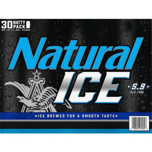 Natural Ice Beer, 30 Natty Pack