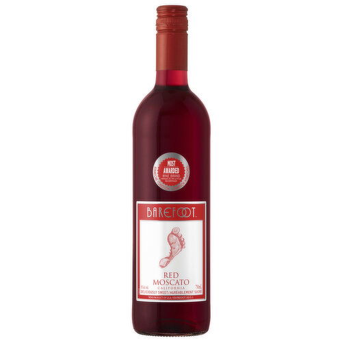 Barefoot Cellars Red Moscato Red Wine 750ml 