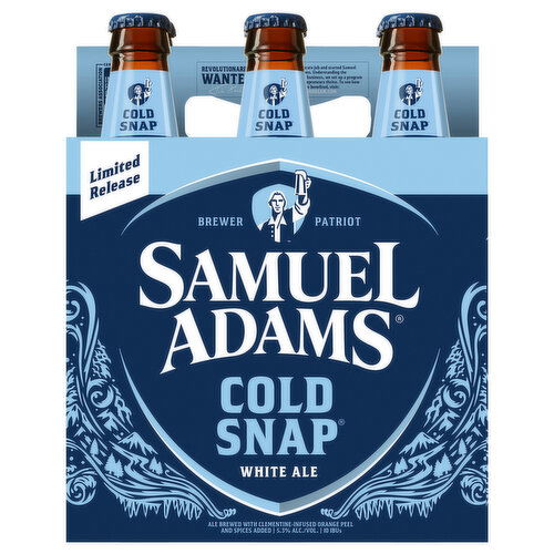 Samuel Adams Beer, Cold Snap, White Ale