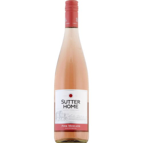 Sutter Home Pink Moscato, California