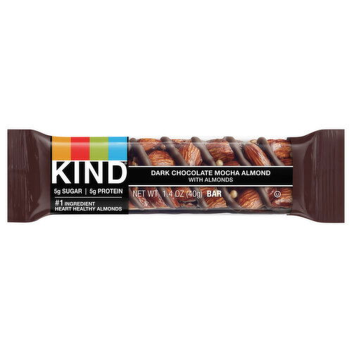 Kind Dark Chocolate Mocha Almond Bar - 1.4 Ounce