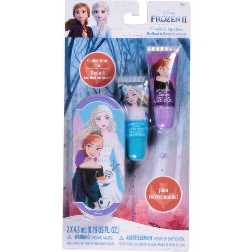 Disney Flavoured Lip Gloss, Frozen II, 3+