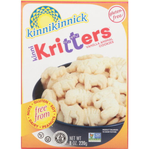 Kinnikinnick Animal Cookies, Vanilla