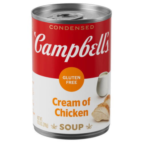 Campbell's Soup, Gluten Free, Cream of Chicken, Condensed