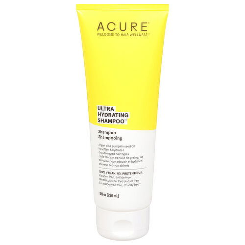 Acure Shampoo, Ultra Hydrating