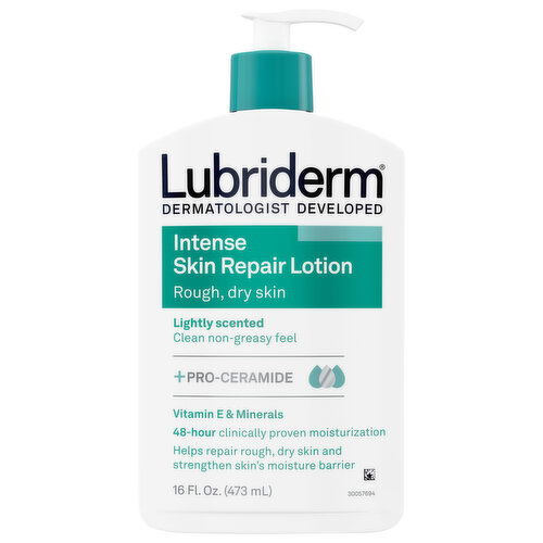 Lubriderm Intense Skin Repair Lightly Scented Lotion - 16 Fluid Ounce