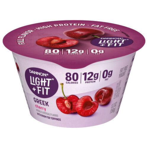 Dannon Original Greek Cherry Nonfat Yogurt