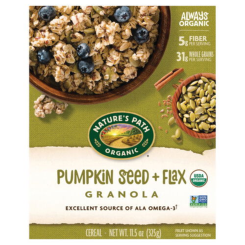 Nature's Path Organic Granola, Pumpkin Seed + Flax