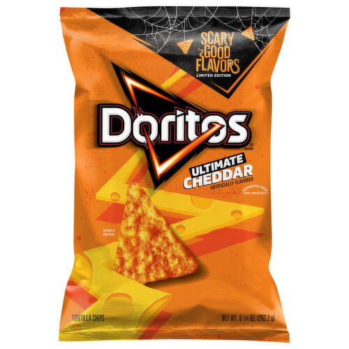 Doritos Tortilla Chips, Ultimate Cheddar