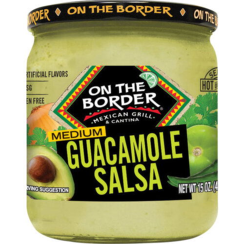 On the Border Salsa, Guacamole, Medium