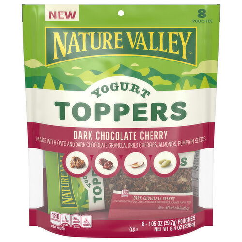 Nature Valley Yogurt Toppers, Dark Chocolate Cherry