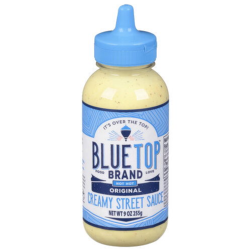 Blue Top Brand Street Sauce, Creamy, Original