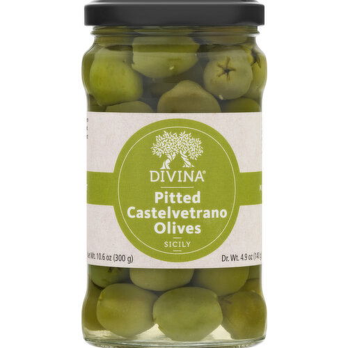 Divina Olives, Castelvetrano, Pitted