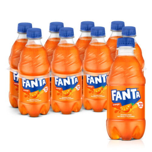 Fanta  Orange Soda Fruit Flavored Soft Drink