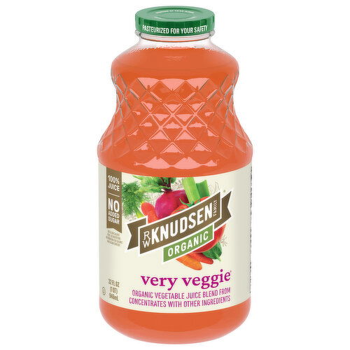 RW Knudsen Family Juice Blend, Organic, Very Veggie