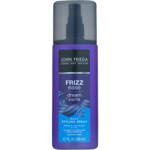 John Frieda Styling Spray, Daily, Frizz Ease, Dream Curls