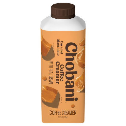 Chobani Coffee Creamer, Caramel Macchiato Flavored