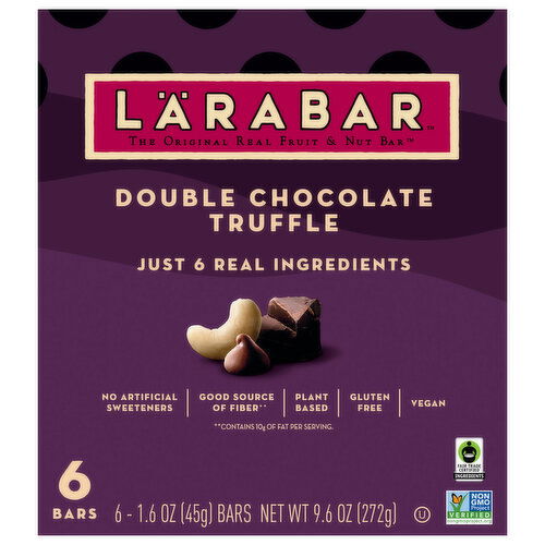 Larabar Fruit & Nut Bar, Double Chocolate Truffle