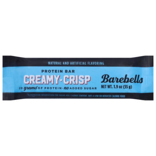 Barebells Protein Bar, Crisp, Creamy