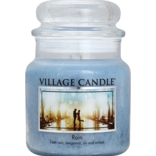 Village Candle Candle, Rain, Premium Jar