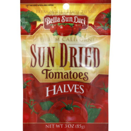 Bella Sun Luci Tomatoes, Sun Dried, Halves