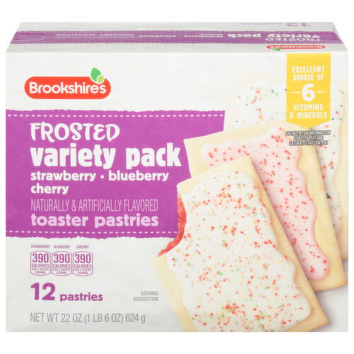 Brookshire's Frosted Variety Pack Toaster Pastries