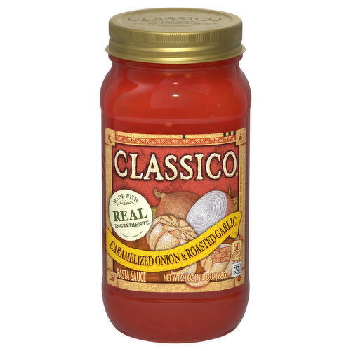 Classico Pasta Sauce, Caramelized Onion & Roasted Garlic