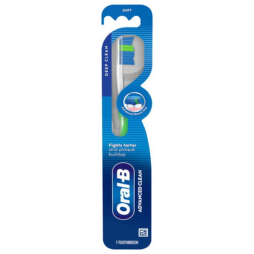 Oral-B Toothbrush, Advanced Clean, Soft