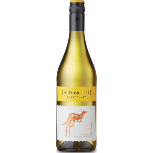 Yellow Tail Chardonnay Australia White Wine, 750 ml    