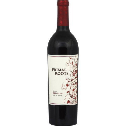 Primal Roots Red Wine, Red Blend, California, 2010