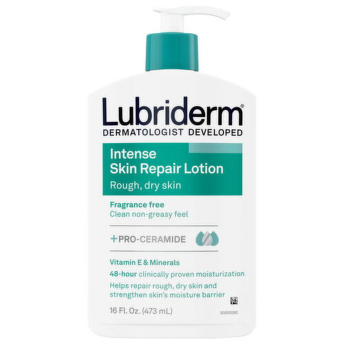 Lubriderm Lotion, Intense Skin Repair