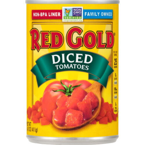 Red Gold Tomatoes, Diced