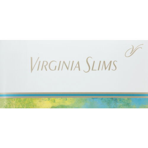 Virginia Slims Cigarettes, Gold Pack, Menthol, 120's, Box