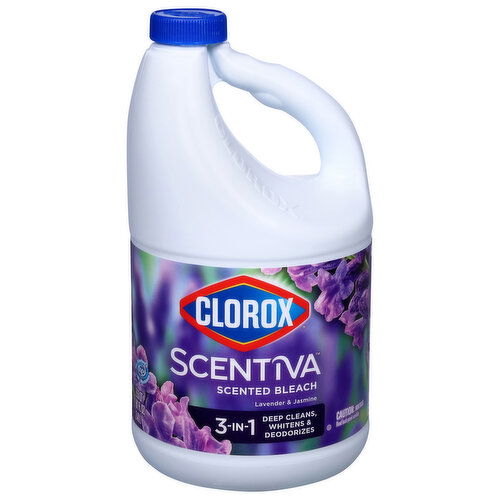 Clorox 3 in 1 Lavender & Jasmine Scented Bleach - 81 Fluid Ounce
