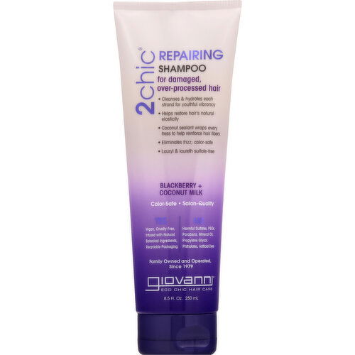 Giovanni Shampoo, Repairing, Blackberry + Coconut Milk