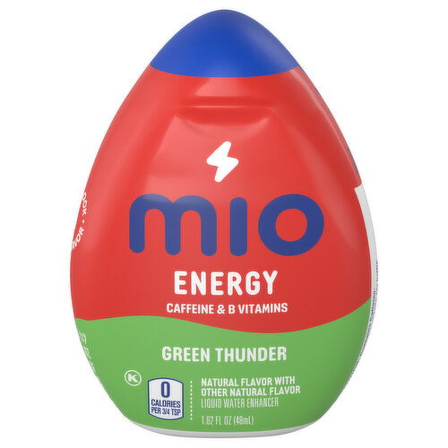 MiO Liquid Water Enhancer, Energy, Green Thunder