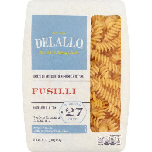 Delallo Fusilli, No. 27 Cut