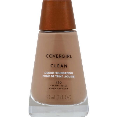 CoverGirl Liquid Foundation, Warm Beige 145 - 30 Milliliter