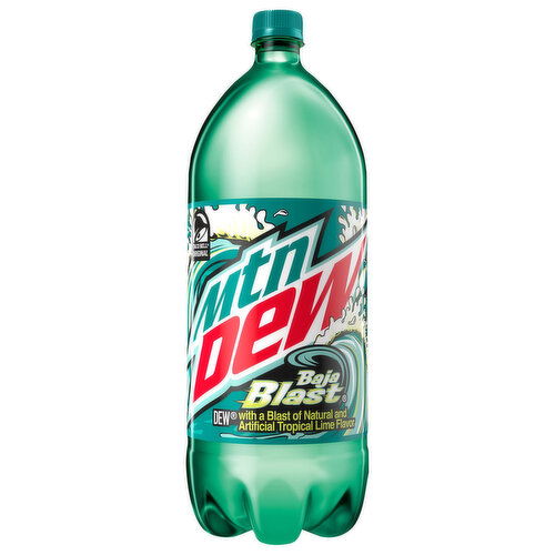 Mtn Dew Soda, Tropical Lime Flavor