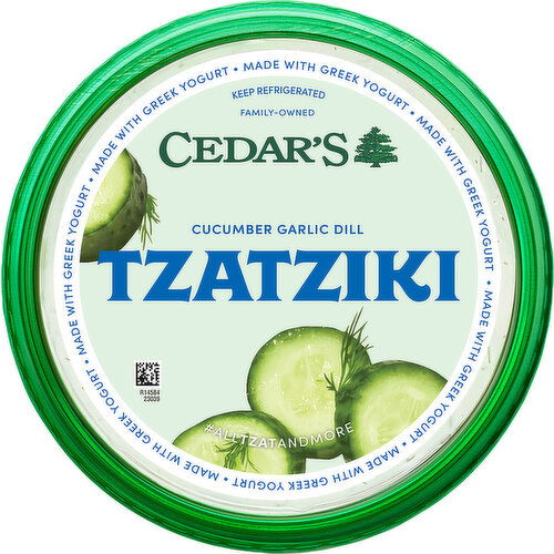 Cedar's Tzatziki, Cucumber Garlic Dill